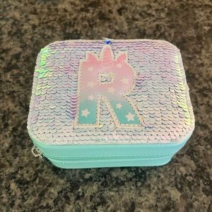 NWOT! Justice “R” Jewelry Box